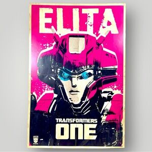 Transformers ONE Movie 2024 Poster Elita!